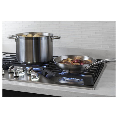 GE Profile 36-in 5 burners Stainless steel Gas Cooktop