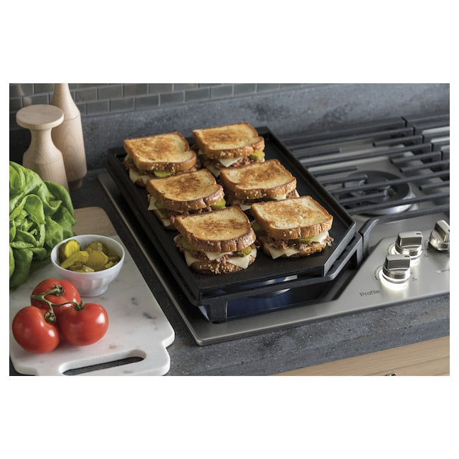 GE Profile 36-in 5 burners Stainless steel Gas Cooktop
