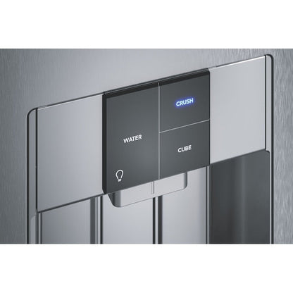 Frigidaire Professional 22.3-cu ft Counter-Depth Side-by-Side Refrigerator with Ice Maker ,Water and Ice Dispenser ( Smudge-Proof Stainless Steel ) ENERGY STAR Certified