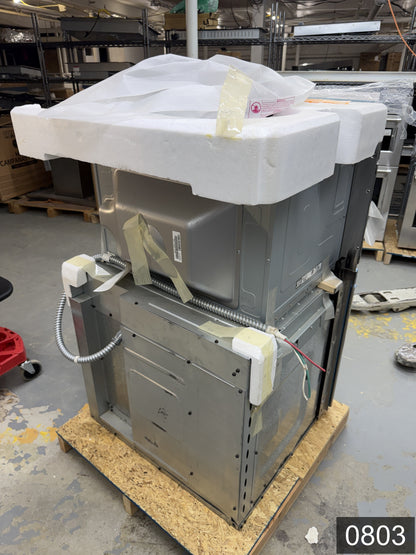 GE Profile 30 inch Self-cleaning Microwave Wall Oven Combo ( Stainless steel )