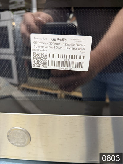 GE Profile 30 inch Self-cleaning Microwave Wall Oven Combo ( Stainless steel )