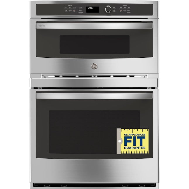 GE Profile 30 inch Self-cleaning Microwave Wall Oven Combo ( Stainless steel )