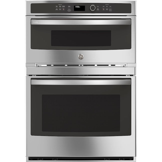 GE Profile 30 inch Self-cleaning Microwave Wall Oven Combo ( Stainless steel )