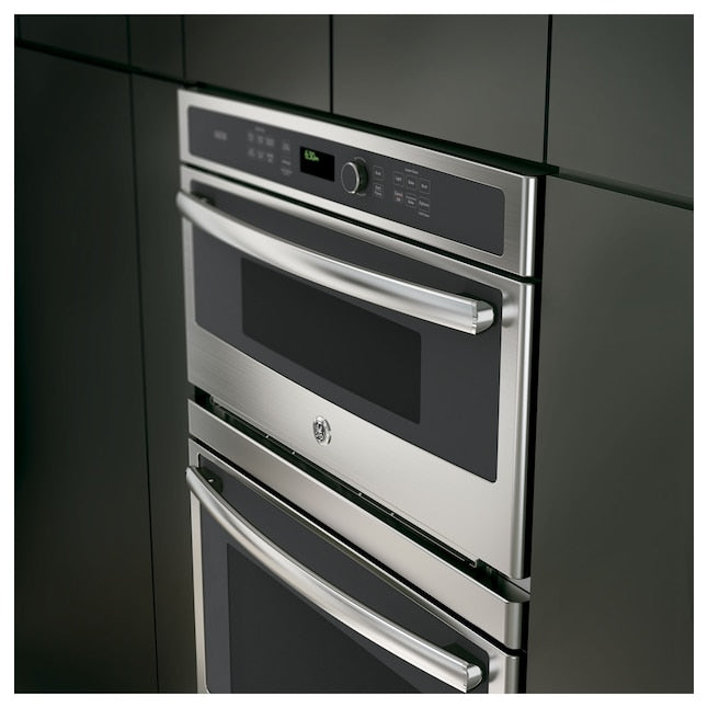 GE Profile 30 inch Self-cleaning Microwave Wall Oven Combo ( Stainless steel )