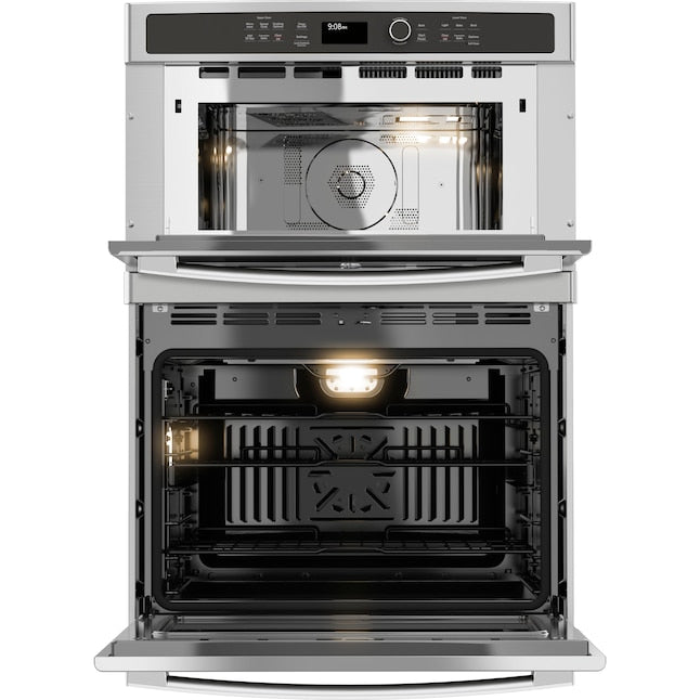 GE Profile 30 inch Self-cleaning Microwave Wall Oven Combo ( Stainless steel )
