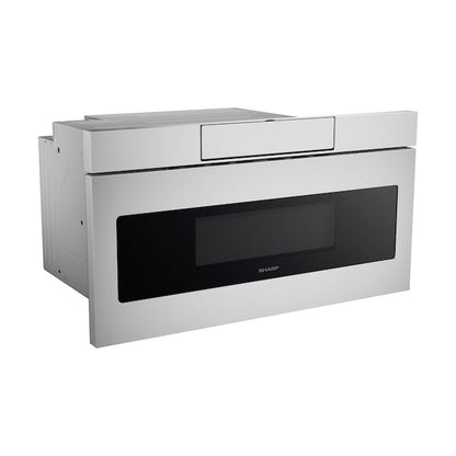 Sharp 30-in 1.2-cu ft 950 -Watt Low Profile Microwave Drawer ( Stainless Steel )
