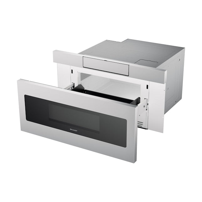 Sharp 30-in 1.2-cu ft 950 -Watt Low Profile Microwave Drawer ( Stainless Steel )
