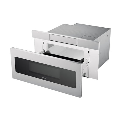 Sharp 30-in 1.2-cu ft 950 -Watt Low Profile Microwave Drawer ( Stainless Steel )