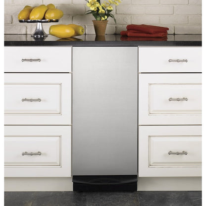 GE 14.875-in Stainless Steel Built-in Trash Compactor