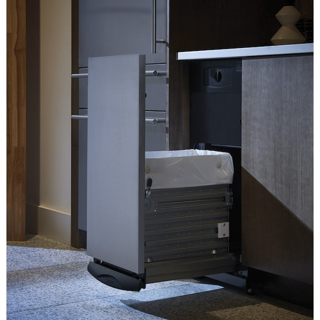 GE 14.875-in Stainless Steel Built-in Trash Compactor