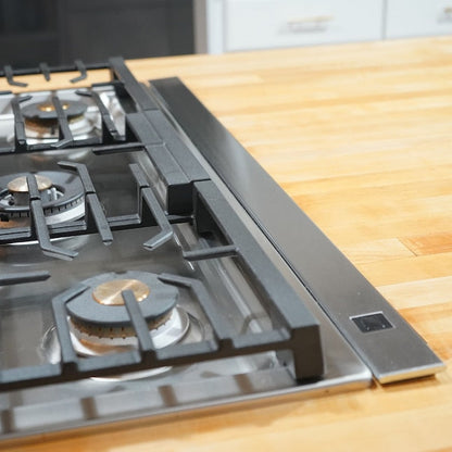 GE 30 inch Telescoping Black Ducted Downdraft Range Hood