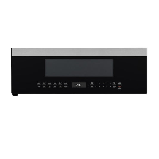 GE 1.2-cu ft Low Profile 29.9-in Over-the-Range Microwave with Sensor Cooking ( Stainless Steel )