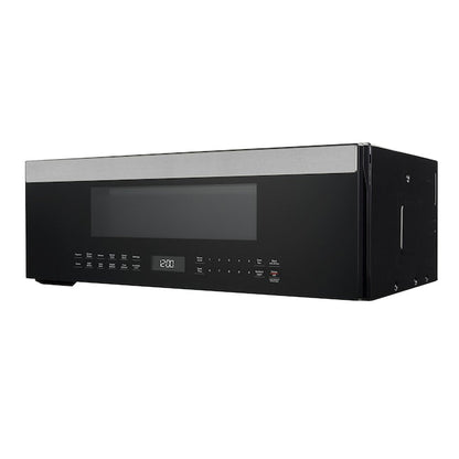 GE 1.2-cu ft Low Profile 29.9-in Over-the-Range Microwave with Sensor Cooking ( Stainless Steel )