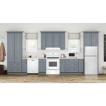 Whirlpool 30 inch Ductless 140-CFM Recirculating White Under Cabinet Range Hood with Charcoal Filter