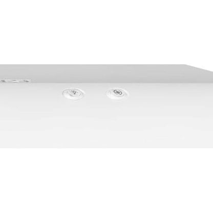 Whirlpool 30 inch Ductless 140-CFM Recirculating White Under Cabinet Range Hood with Charcoal Filter
