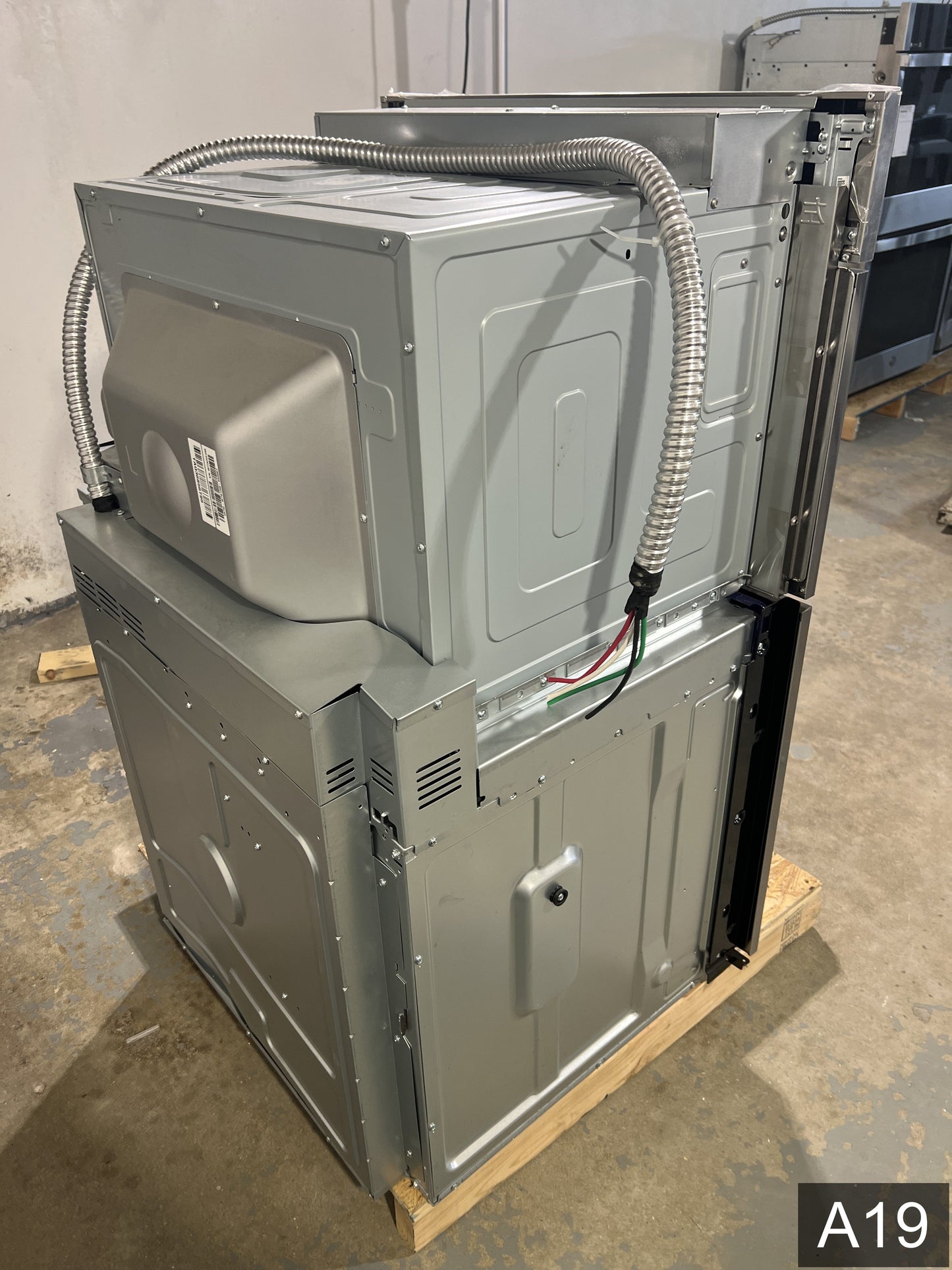 LG 30 inch Self-cleaning Air Fry Smart Compatible Microwave Wall Oven Combo ( PrintProof Stainless Steel )