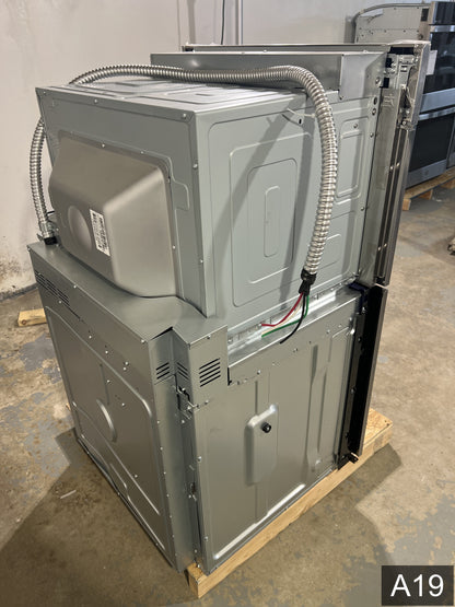 LG 30 inch Self-cleaning Air Fry Smart Compatible Microwave Wall Oven Combo ( PrintProof Stainless Steel )