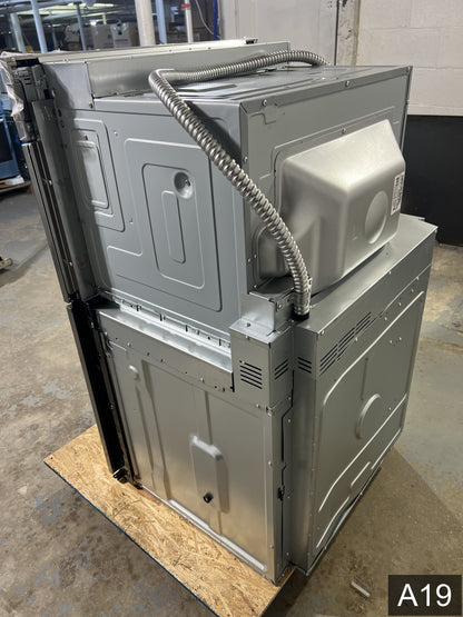 LG 30 inch Self-cleaning Air Fry Smart Compatible Microwave Wall Oven Combo ( PrintProof Stainless Steel )