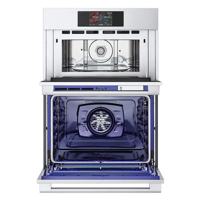 LG STUDIO 30 inch Self-cleaning Air Fry Smart Compatible Microwave Wall Oven Combo ( PrintProof Stainless Steel )