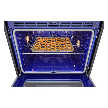 LG Air Fry with EasyClean 30 inch Smart Compatible Double Electric Wall Oven with Air Fry Self-cleaning ( PrintProof Stainless Steel )
