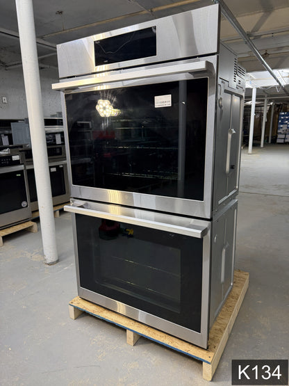 LG STUDIO InstaView 30 inch Smart Compatible Double Electric Wall Oven with Air Fry Self-cleaning ( PrintProof Stainless Steel )