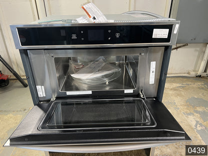 Whirlpool 30 inch Self + Steam Cleaning Smart Compatible Microwave Wall Oven Combo ( Stainless Steel )