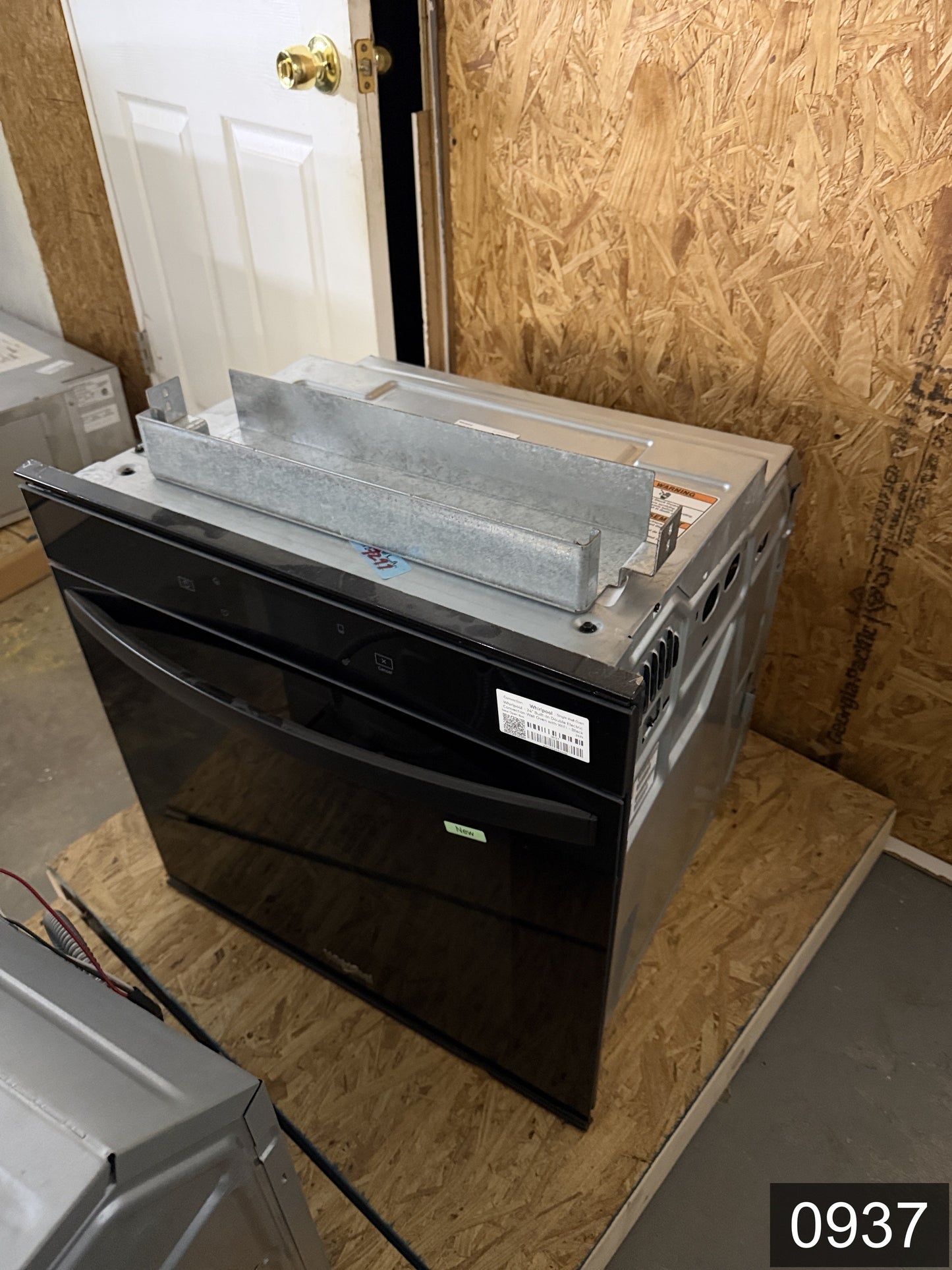 Whirlpool 24 inch Smart Compatible Double Electric Wall Oven with Self-cleaning ( Black )