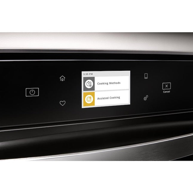 Whirlpool 24 inch Smart Compatible Double Electric Wall Oven with Self-cleaning ( Black )