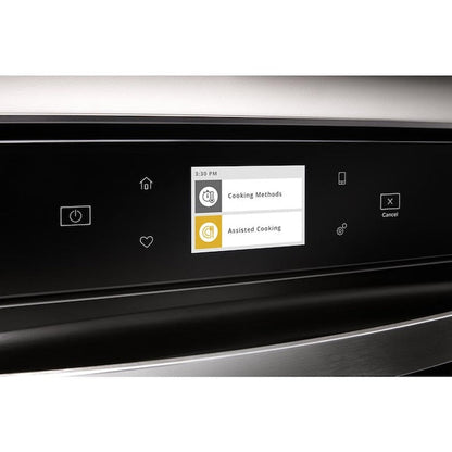 Whirlpool 24 inch Smart Compatible Double Electric Wall Oven with Self-cleaning ( Black )