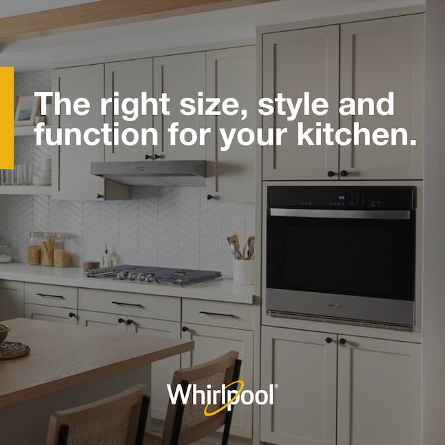 Whirlpool 30 inch Single Electric Wall Oven Self-cleaning ( Stainless Steel )