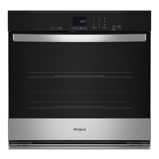 Whirlpool 30 inch Single Electric Wall Oven Self-cleaning ( Stainless Steel )