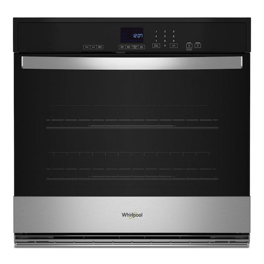 Whirlpool 30 inch Single Electric Wall Oven Self-cleaning ( Stainless Steel )
