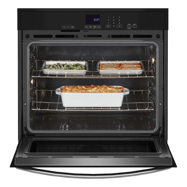 Whirlpool 30 inch Single Electric Wall Oven Self-cleaning ( Stainless Steel )