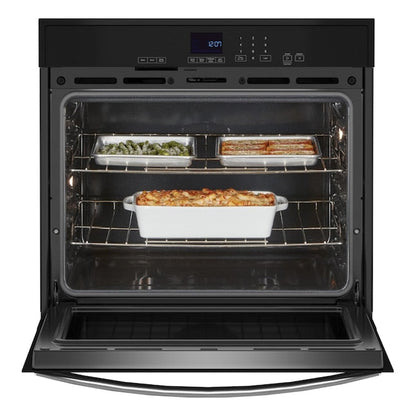 Whirlpool 30 inch Single Electric Wall Oven Self-cleaning ( Stainless Steel )