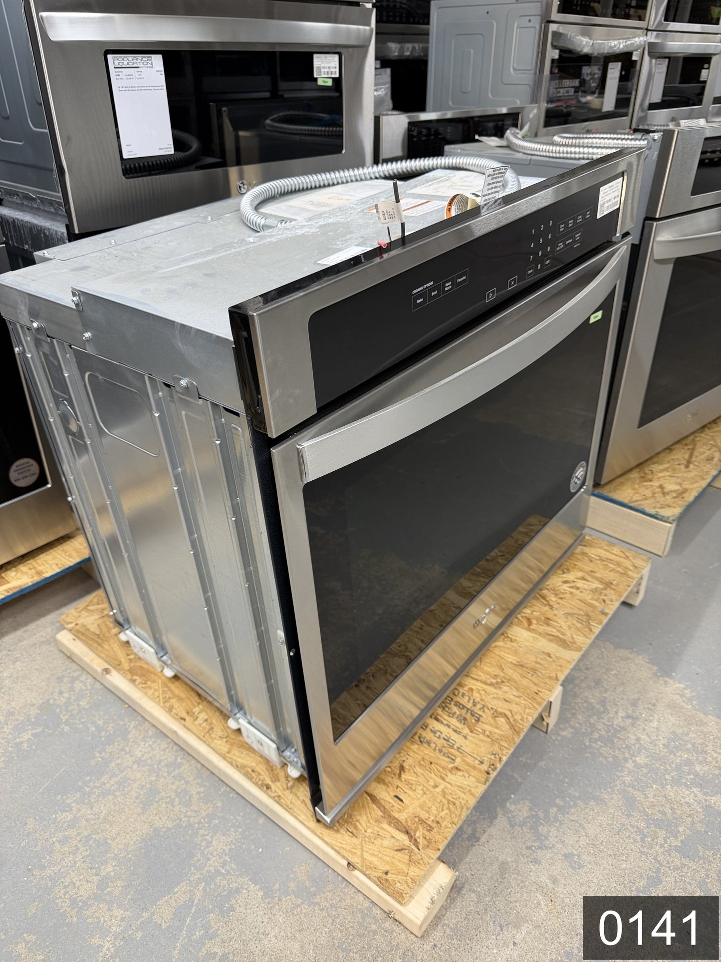 Whirlpool 30 inch Single Electric Wall Oven Self-cleaning ( Stainless steel )