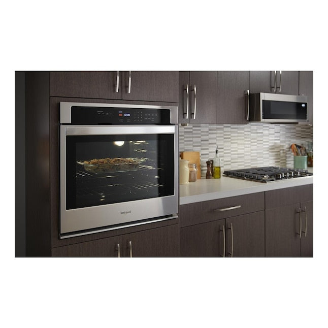 Whirlpool 30 inch Single Electric Wall Oven Self-cleaning ( Stainless steel )