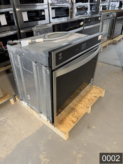 Whirlpool Smart 30 inch Smart Compatible Single Electric Wall Oven Self-cleaning ( Stainless steel )