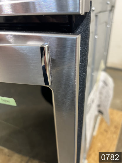 Whirlpool Smart 30 inch Smart Compatible Single Electric Wall Oven Self-cleaning ( Stainless steel )