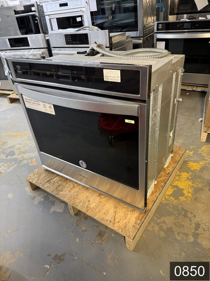 Whirlpool Smart 30 inch Smart Compatible Single Electric Wall Oven Self-cleaning ( Stainless steel )