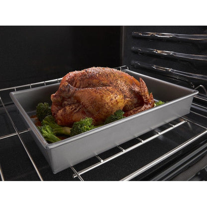 Whirlpool Smart 30 inch Smart Compatible Single Electric Wall Oven Self-cleaning ( Stainless steel )