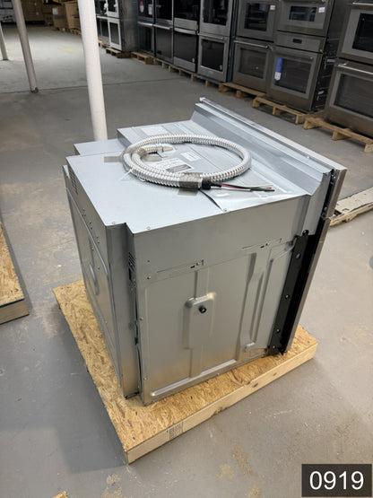 LG Air Fry with Easy Clean 30 inch Smart Compatible Single Electric Wall Oven with Air Fry Single-fan and Self-cleaning ( PrintProof Stainless Steel )