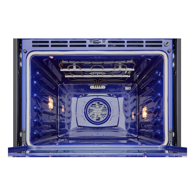 LG Air Fry with Easy Clean 30 inch Smart Compatible Single Electric Wall Oven with Air Fry Single-fan and Self-cleaning ( PrintProof Stainless Steel )