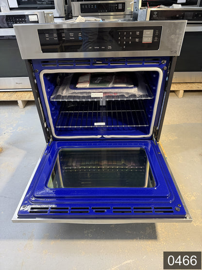 LG 30 inch Smart Compatible Single Electric Wall Oven with Air Fry Single-fan and Self-cleaning ( Printproof Stainless Steel )