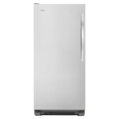 Whirlpool SideKick 17.7-cu ft Frost-free Upright Freezer ( Monochromatic Stainless Steel )