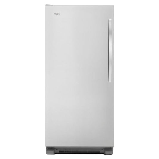 Whirlpool SideKick 17.7-cu ft Frost-free Upright Freezer ( Monochromatic Stainless Steel )