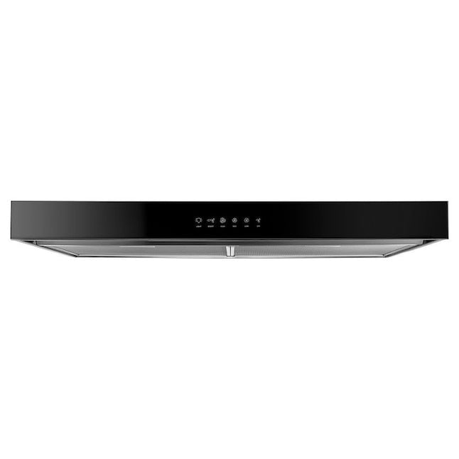 Whirlpool 30 inch Convertible 350.0-CFM Recirculating Stainless Steel Under Cabinet Range Hood with Charcoal Filter