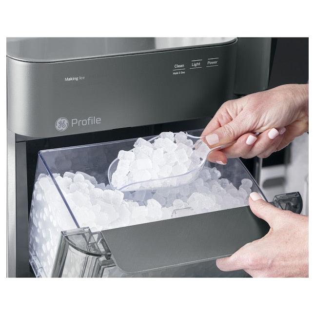 GE Profile Opal 38-lb Ice Per day Nugget Ice Maker ( Stainless Steel )