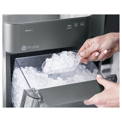 GE Profile Opal 38-lb Ice Per day Nugget Ice Maker ( Stainless Steel )