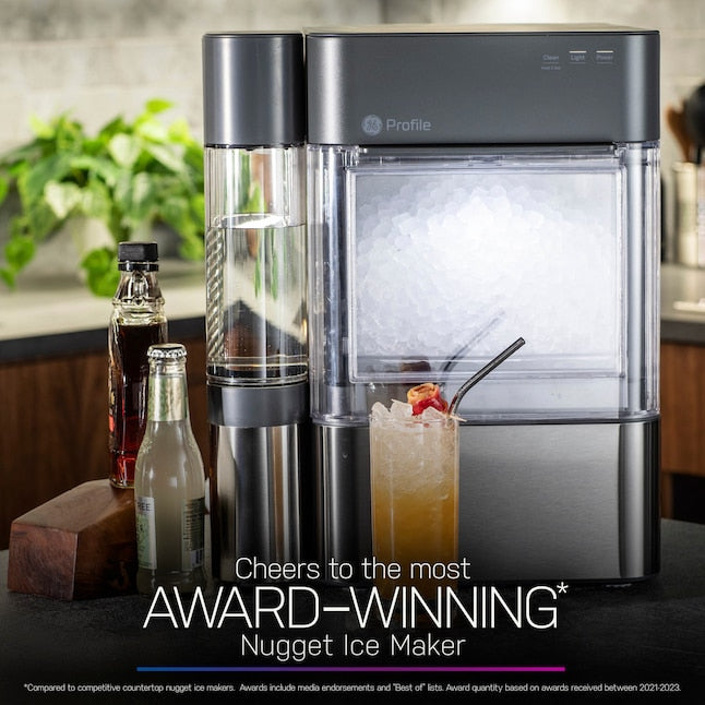 GE Profile Opal 38-lb Ice Per day Nugget Ice Maker ( Stainless Steel )
