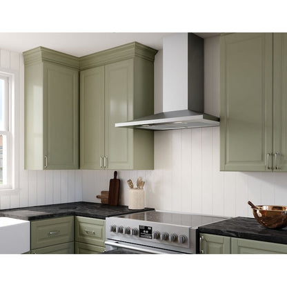 Zephyr 30 inch Convertible 600-CFM Stainless Steel Wall-Mounted Range Hood